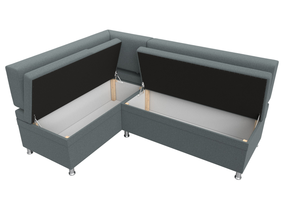 Кухонные уголки, Диван кухонный угловой Стайл левый угол, рогожка Амур