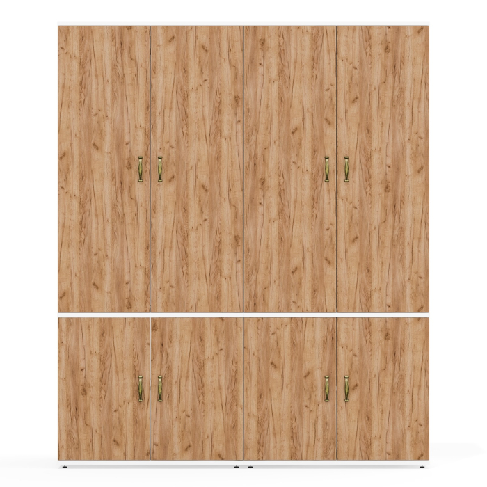 Для одежды, Два глубоких платяных шкафа Лидер-8 МД 19Б