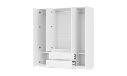 Шкаф 4-х створчатый ШК-13 МС Симпл