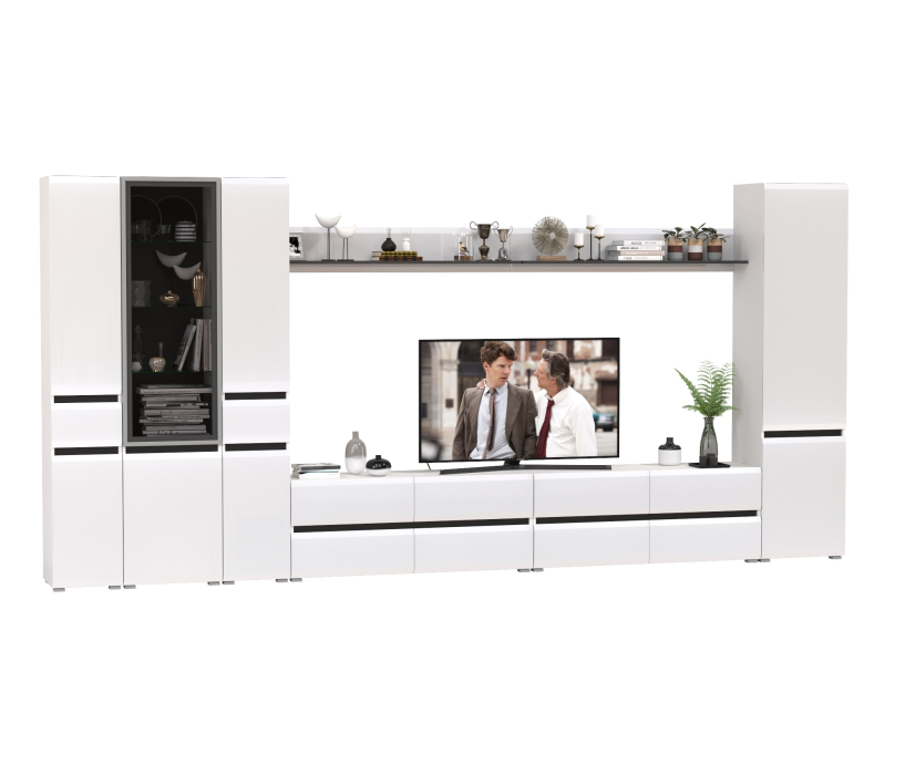 Стенки для гостиной, Мебель в гостиную модульная Сидней комплектация № 113