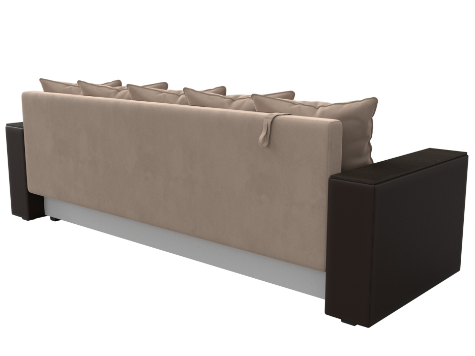 Диваны прямые, Диван прямой Дубай Лайт, велюр/экокожа