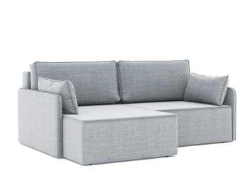 Диван-кровать угловой еврокнижка Блюм, рогожка Люкс