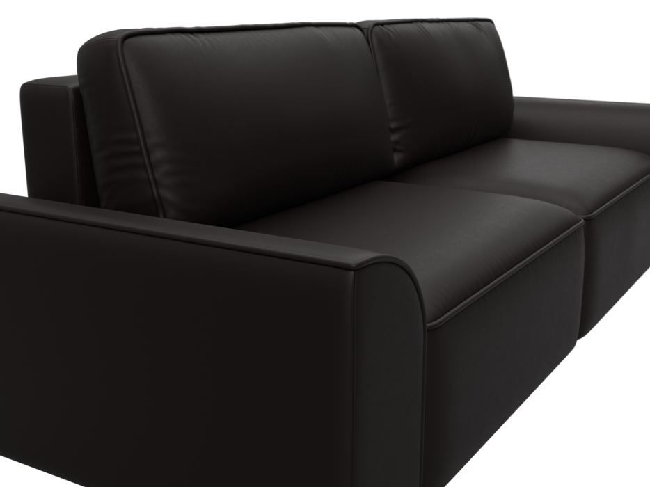 Диваны еврокнижки, Диван прямой Лига-048 НПБ, экокожа GRIFON