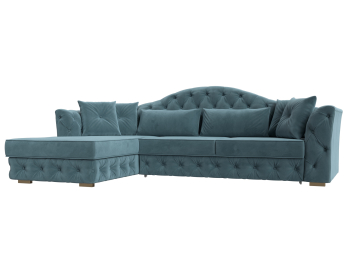 Диван угловой Артис левый угол, велюр
