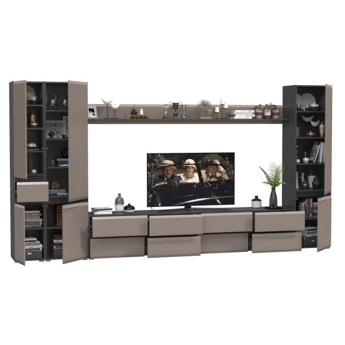 Стенки для гостиной, Сидней мебельная стенка комплектация № 111