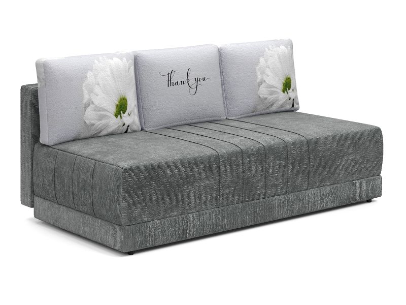 Диваны прямые, Диван-кровать Страйк, еврокнижка, велюр