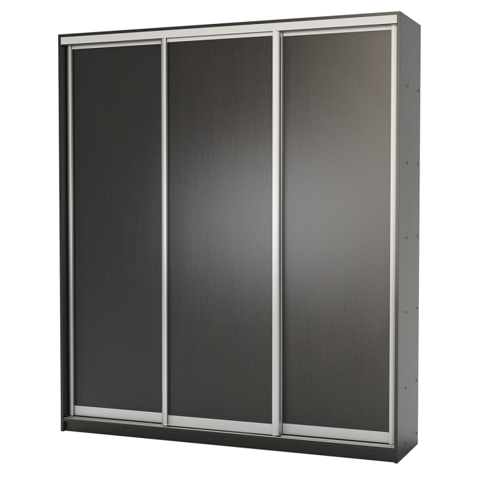 Шкафы-купе, Шкаф-купе 3-х дв. Премиум комбинированный 180х45х220