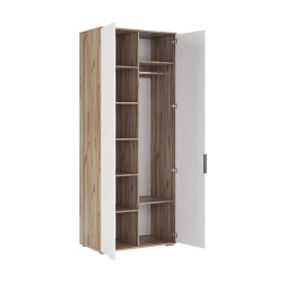 Шкаф двухдверный Николь мод. 6, дуб альпийский