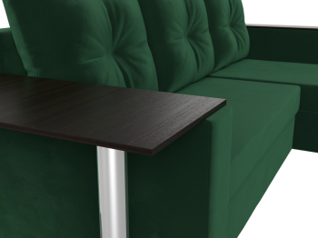 Угловой диван Атланта правый угол, велюр