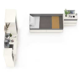 Лучший набор мебели для молодёжной комнаты Торонто № 27