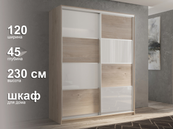 Шкаф-купе 2х дверный Кааппи 14 120х45