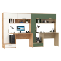 Прямые компьютерные столы, Два стола письменных Лайт 03.243Н