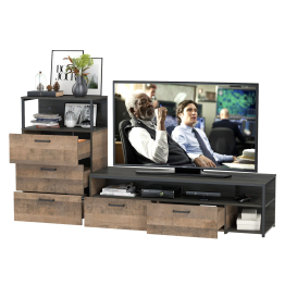 ТВ-тумба и комод с ящиками Трувор