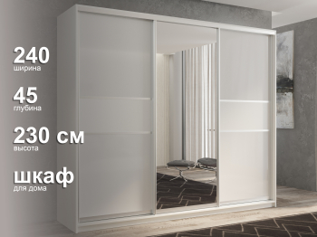 Шкаф-купе 3х дверный Кааппи 10 240х45