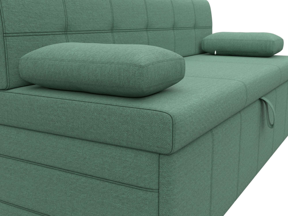 Диваны прямые кухонные, Диван кухонный прямой Лео, рогожка Амур