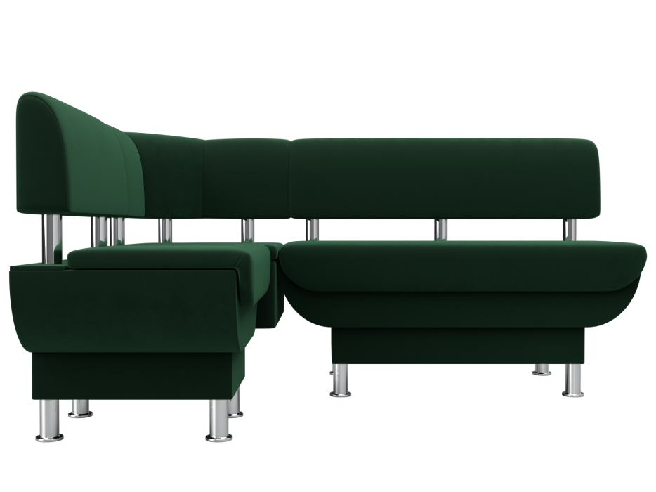 Кухонные уголки, Кухонный угловой диван Альфа левый угол, велюр