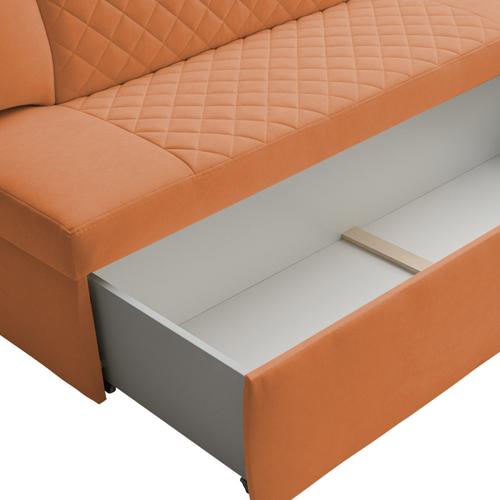 Диваны прямые кухонные, Прямой кухонный диван Тиан 168 ящик