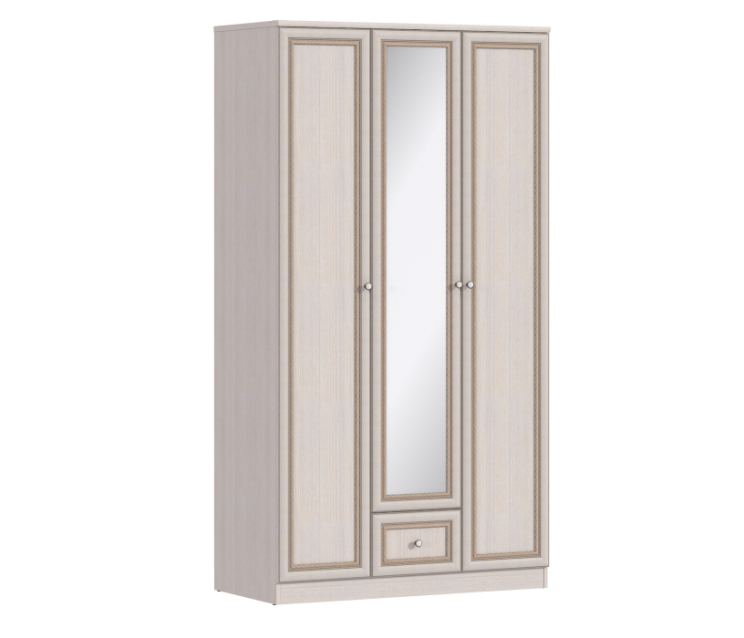 В спальню, Шкаф 3-х дверный Грация СБ-2197