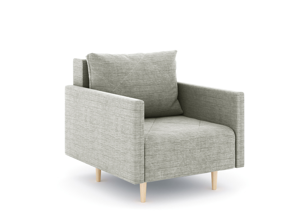 Кресло для отдыха, Кресло для отдыха Милли с подлокотниками, рогожка Люкс