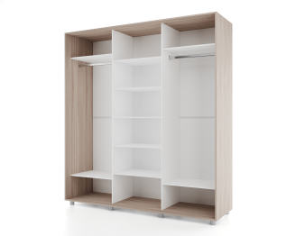 Шкаф-купе PRIME, 177х60 с зеркалом