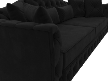 Прямой диван Артис, микровельвет