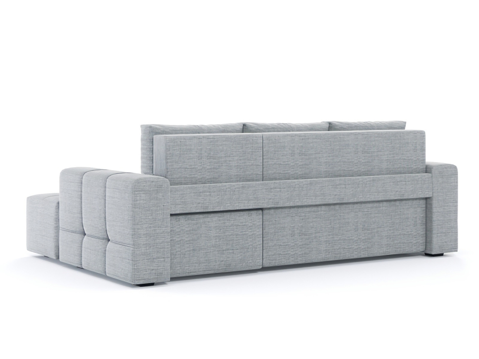 Диваны угловые в гостиную, Диван-кровать угловой Прадо, еврокнижка, рогожка Люкс