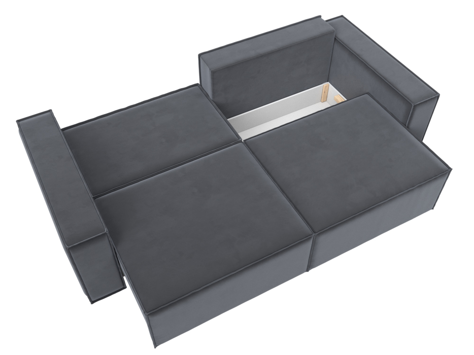 Диваны выкатные, Диван прямой Куба, велюр