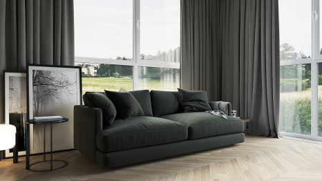 Диван-кровать Ибица, еврокнижка, велюр