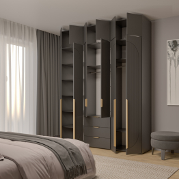 Шкаф Фиеста  с антресолью