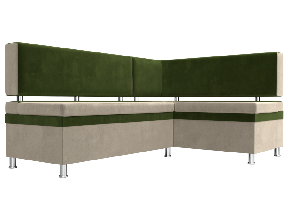 Кухонные уголки, Кухонный уголок Стайл правый угол, микровельвет