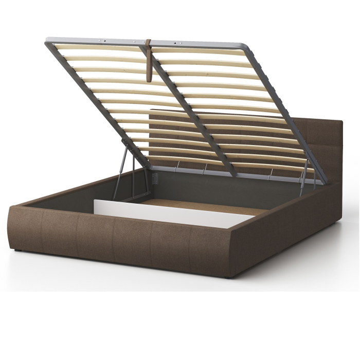 Мягкая кровать, Кровать двуспальная Венера-1 140х200 с подъемным механизмом