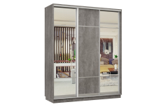 Шкафы-купе 3-х дверные, Шкаф-купе Премьер Лайт 23 (11;08;11) трехдверный