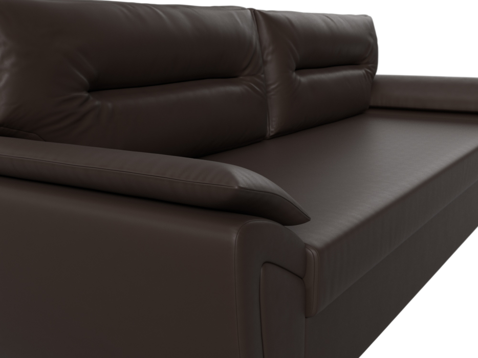 Диваны еврокнижки, Прямой диван Нэстор Лайт, экокожа 