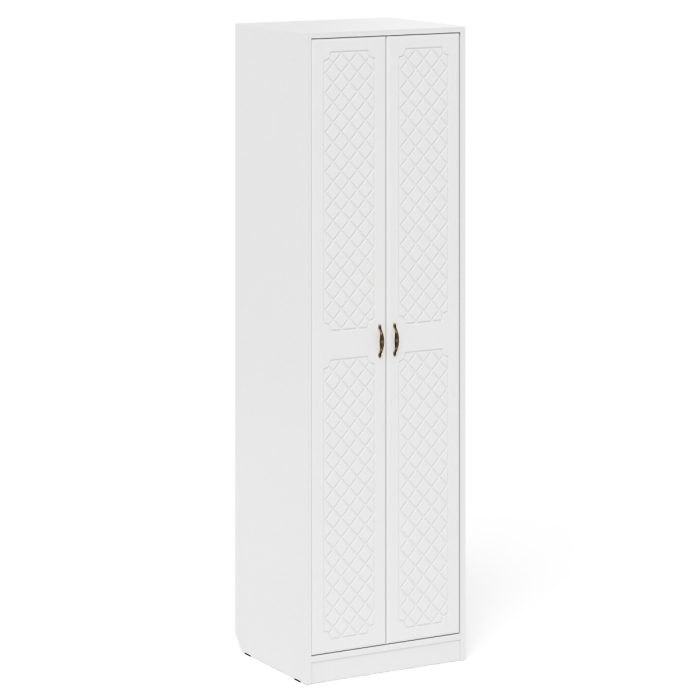 Прихожие, Шкаф с тумбой для обуви 2 секции П-6 № 16 МДФ фрезеровка ромб