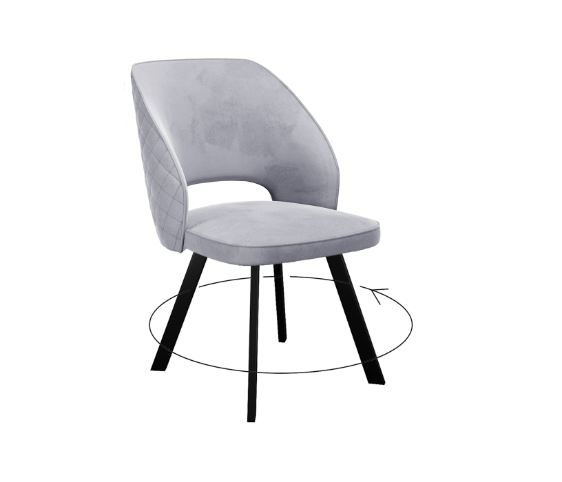 Стулья, Стул DikLine 274 поворотный (опоры черные)