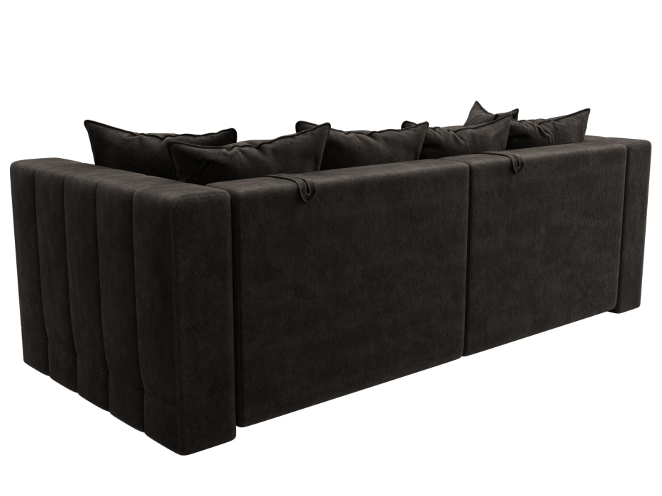 Дизайнерские диваны для гостиной, Диван прямой Лига-052 НПБ, велюр BRUT