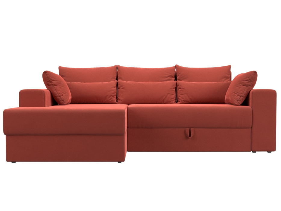 Диваны угловые, Диван угловой Мэдисон НПБ, микровельвет, левый угол