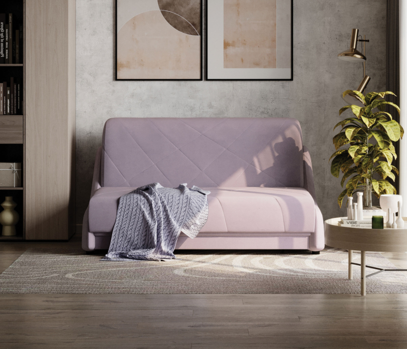 Диваны кровати со спальным местом, Диван-кровать Мигель-1,4, велюр