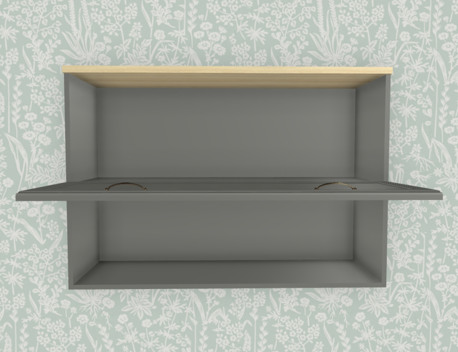 Настенные полки, Модульная система Карина Антресоль АН-1032