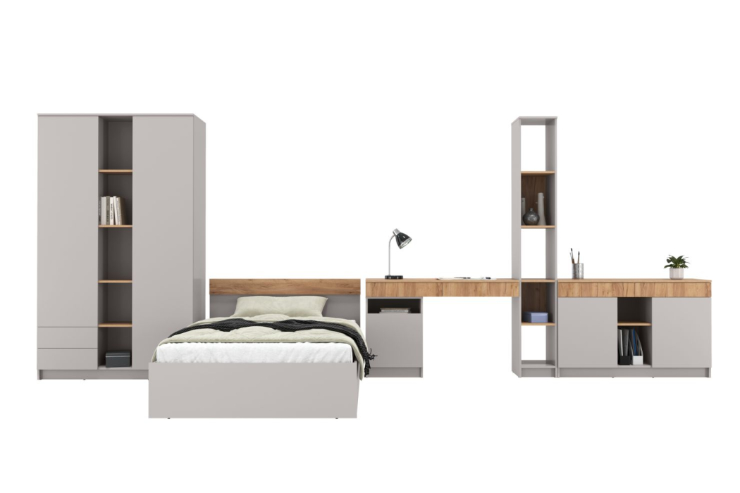 Кровати 120х200, Кровать двойная Прайм 89.08