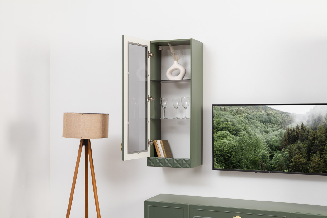 Настенные полки, Шкаф навесной Марион 16.334