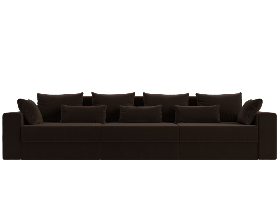 Офисные диваны, Диван прямой Майами Long, микровельвет