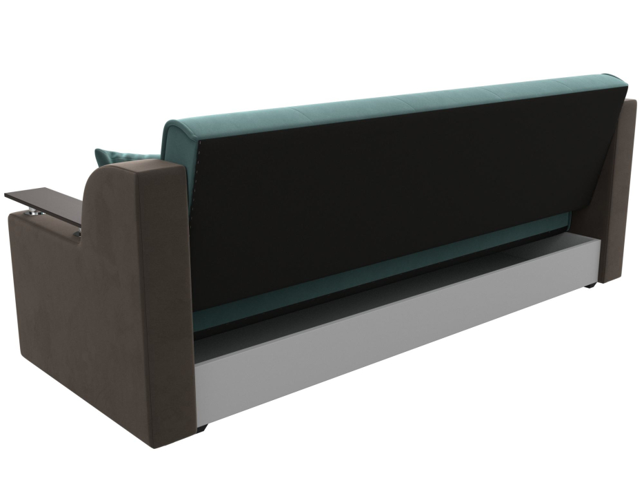 Диваны книжки, Прямой диван книжка Сенатор, велюр