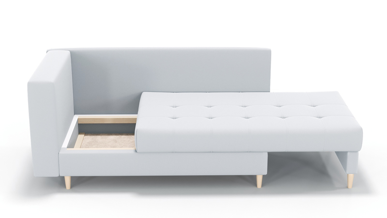 Кушетка диван, Кушетка Лея, велюр