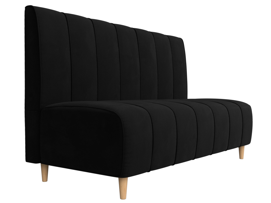 Диваны прямые кухонные, Прямой диван Ральф, микровельвет