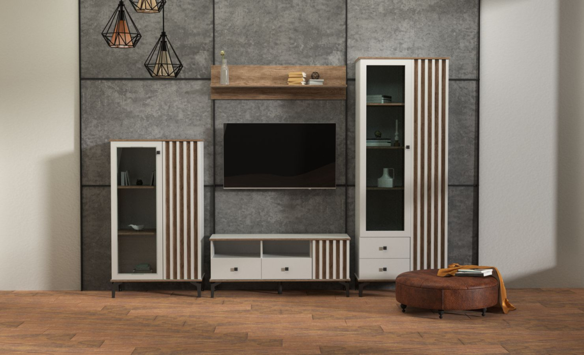 Настенные полки, Полка навесная Либерти 51.09