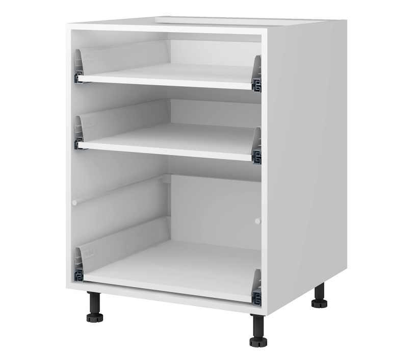 Напольные, Тумба напольная с 3-мя ящиками Тандембокс 60 х 82 см Коктейль