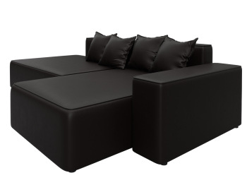 Диван угловой Лига-079 угол правый, экокожа GRIFON