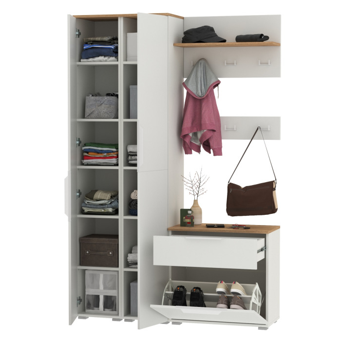 Прихожие, Мебель для маленькой прихожей Октава № 20