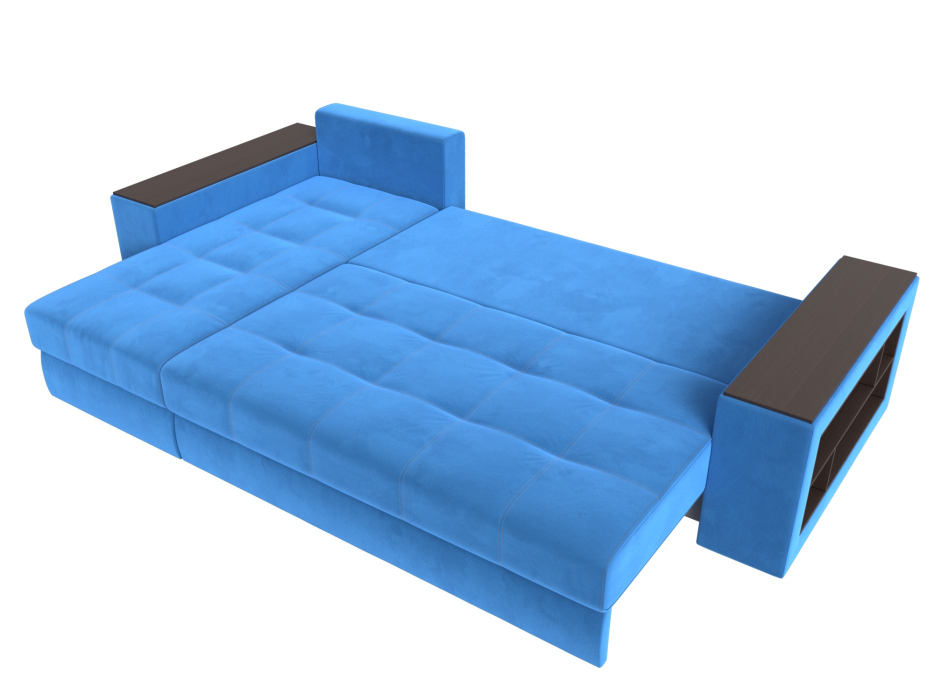 Диваны угловые в гостиную, Угловой диван Дубай, велюр, левый угол